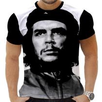 Camiseta Estampada Sublimação Socialismo Comunismo Revolução Cuba Che Guevara 10