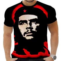 Camiseta Estampada Sublimação Socialismo Comunismo Revolução Cuba Che Guevara 11