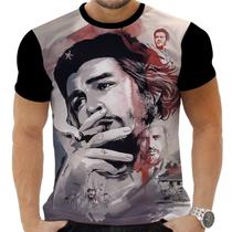 Camiseta Estampada Sublimação Socialismo Comunismo Revolução Cuba Che Guevara 16