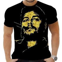 Camiseta Estampada Sublimação Socialismo Comunismo Revolução Cuba Che Guevara 17
