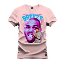 Camiseta Estampada T-Shirt Unissex Premium Brezzy Cris Brow