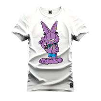 Camiseta Estampada T-Shirt Unissex Premium Garfield Roxo