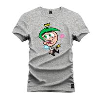 Camiseta Estampada T-Shirt Unissex Premium Padrinhos Magicos