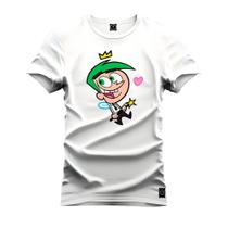 Camiseta Estampada T-Shirt Unissex Premium Padrinhos Magicos