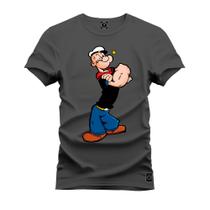 Camiseta Estampada T-Shirt Unissex Premium Popey