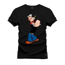 Camiseta Estampada T-Shirt Unissex Premium Popey