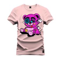 Camiseta Estampada T-Shirt Unissex Premium Urso Amassado