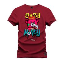 Camiseta Estampada T-Shirt Urso Elasy