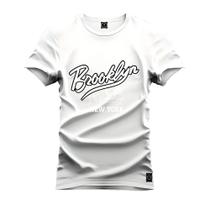 Camiseta Estampada Tamanho Grande Plus Size Broklyn Predios - Nexstar