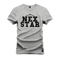 Camiseta Estampada Tamanho Grande Plus Size Nex Star
