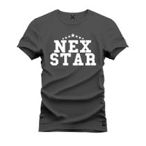 Camiseta Estampada Tamanho Grande Plus Size Nex Star