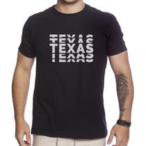 Camiseta Estampada Texas Masculina Blusa Para Homem Várias Cores