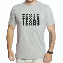 Camiseta Estampada Texas Masculina Blusa Para Homem Várias Cores