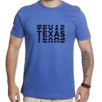 Camiseta Estampada Texas Masculina Blusa Para Homem Várias Cores