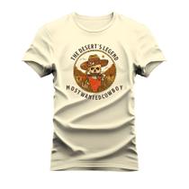 Camiseta Estampada Unissex Algodão Confortável Desert - Vida Country