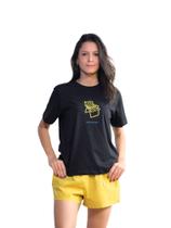 Camiseta Estampada Veluchi Feminina Puro Algodão H04A