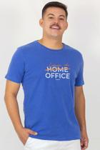Camiseta Estonada King Joe Home Office Azul Royal