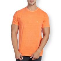 Camiseta Estonada Laranja Fluorescente