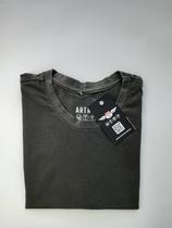 Camiseta Estonada Plus Size 100% algodão