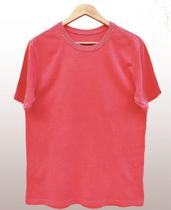 Camiseta Estonada Premium Salmão - Tamanhos P, M, G, GG Camiseta Estonada Premium Salmão - Tamanhos P, M, G, GG