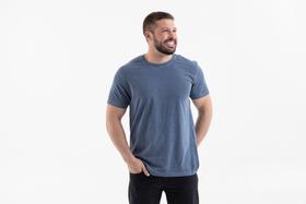 Camiseta Estonada Santa Blanca - Azul Camiseta Estonada Santa Blanca - Azul