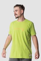 Camiseta Estonada Verde Neon Comfort Kartter