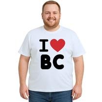 Camiseta Eu Amo BC I Love Balneário Camboriú Personalizada