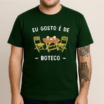 Camiseta EU GOSTO É DE BOTECO Tradicional Camiseta EU GOSTO É DE BOTECO Tradicional
