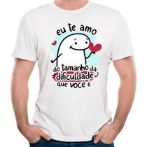 Camiseta eu te amo presente barato dia dos namorados