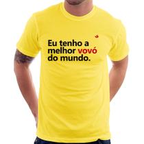 Camiseta Eu tenho a melhor vovó do mundo - Foca na Moda