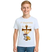 Camiseta Eucaristia Benção Estampa Personalizada Camiseta Eucaristia Benção Estampa Personalizada