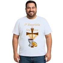 Camiseta Eucaristia Benção Estampa Personalizada Camiseta Eucaristia Benção Estampa Personalizada