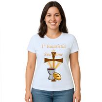 Camiseta Eucaristia Benção Estampa Personalizada Camiseta Eucaristia Benção Estampa Personalizada
