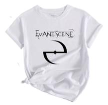Camiseta Evanescence Baby Look Show Banda 100% Algodão