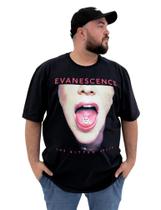 Camiseta Evanescence Blusa Oficial Licenciado Adulto Unissex Of0456 Camiseta Evanescence Blusa Oficial Licenciado Adulto Unissex Of0456