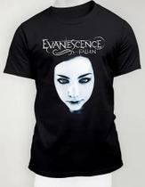 Camiseta Evanescence Fallen Amy Lee Camiseta Evanescence Fallen Amy Lee