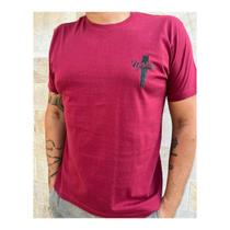 Camiseta Evangelica Masculina - Vinho