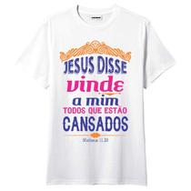 Camiseta Evangélica Vinde A Mim