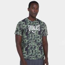 Camiseta Everlast Camuflada Masculina Camiseta Everlast Camuflada Masculina