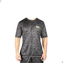 Camiseta Everlast Ever Dry Camuflada Masculina - Preto