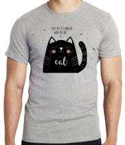 Camiseta Every day is a good day when you have a cat Blusa criança infantil juvenil adulto camisa tamanhos