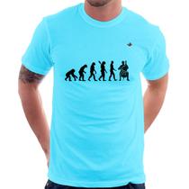 Camiseta Evolução do Violoncelista - Foca na Moda