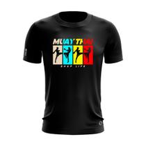 Camiseta Evolution Academia Shap Life Treino Muay Thai