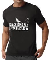 Camiseta exclusiva Velken - Black Bird Fly Camiseta exclusiva Velken - Black Bird Fly