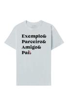 Camiseta Exemplo Parceiro Amigo Pai Reserva Camiseta Exemplo Parceiro Amigo Pai Reserva