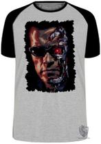 Camiseta Exterminador do Futuro máquinas Blusa Plus Size extra grande adulto ou infantil