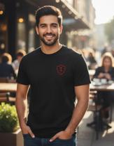 Camiseta Exu Entidade Candomblé Umbanda Masculina Camiseta Exu Entidade Candomblé Umbanda Masculina