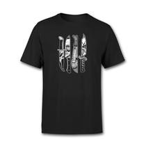 Camiseta Facas do Terror - Pânico Halloween Jason Chuck Camiseta Facas do Terror - Pânico Halloween Jason Chuck