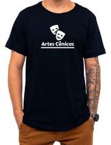 Camiseta Faculdade Artes Cênicas Teatro Universidade Algodão