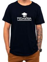 Camiseta Faculdade Pedagogia Universidade Professor Algodão